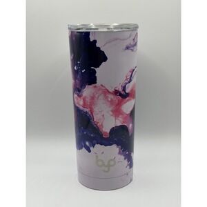 byo Built Tie Dye Tumbler Pink/Blue Tie Dye  20 oz Tumbler Cup